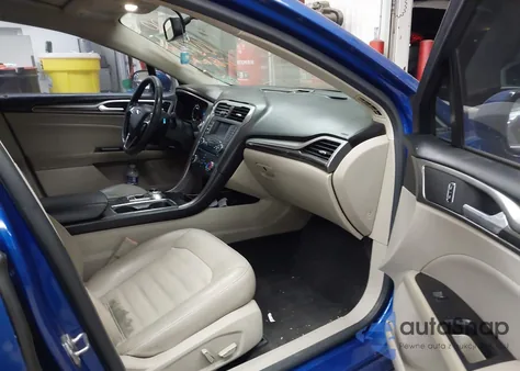 2017 Ford Fusion Se из США, поврежденный, VIN 3FA6P0HD4HR383469